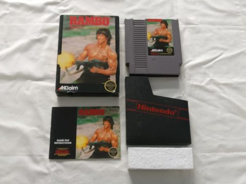 Photo du jeu Rambo sur Nintendo Entertainment System (NES).