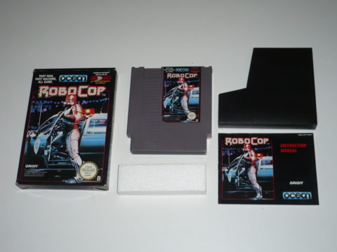 Photo du jeu Robocop sur Nintendo Entertainment System (NES).