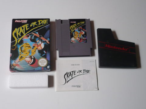 Photo du jeu Skate Or Die sur Nintendo Entertainment System (NES).