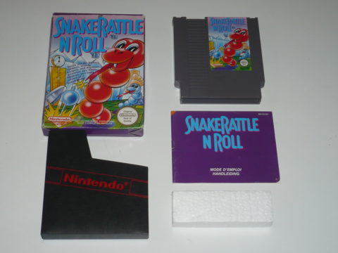 Photo du jeu Snake Rattle 'n' Roll sur Nintendo Entertainment System (NES).