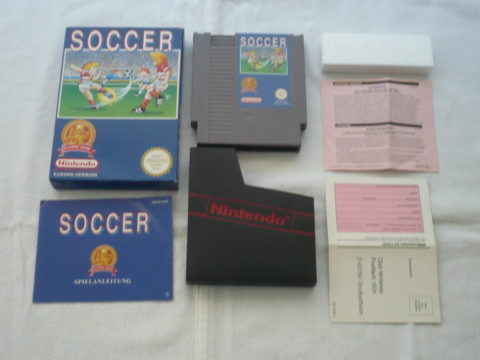 Photo du jeu Soccer sur Nintendo Entertainment System (NES) (Classic Serie).
