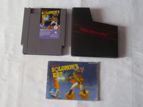 Photo du jeu Solomon's Key sur Nintendo Entertainment System (NES).