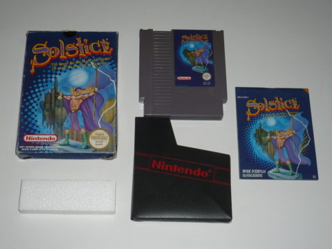 Photo du jeu Solstice : la Quête du Sceptre de Demnos sur Nintendo Entertainment System (NES).