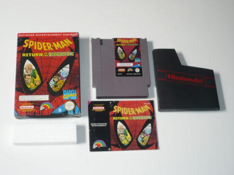 Photo du jeu Spiderman: Return Of The Sinister Six sur Nintendo Entertainment System (NES).