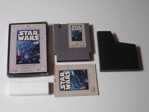 Photo du jeu Star Wars sur Nintendo Entertainment System (NES).