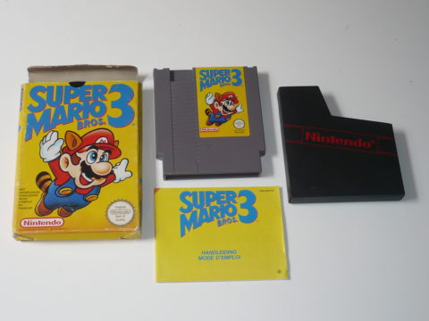 Photo du jeu Super Mario Bros. 3 sur Nintendo Entertainment System (NES).