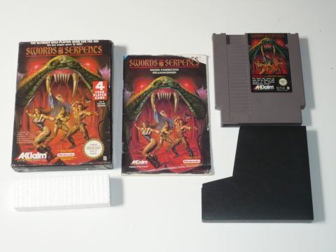 Photo du jeu Swords & Serpents sur Nintendo Entertainment System (NES).