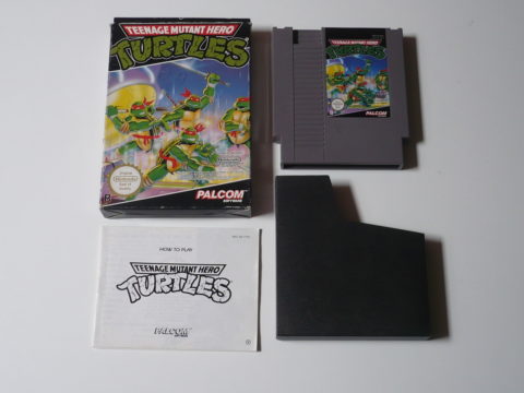 Photo du jeu Teenage Mutant Hero Turtles sur Nintendo Entertainment System (NES).