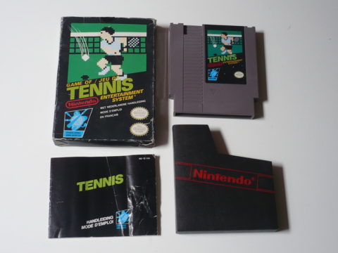 Photo du jeu Tennis sur Nintendo Entertainment System (NES).