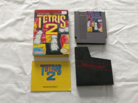 Photo du jeu Tetris 2 sur Nintendo Entertainment System (NES).
