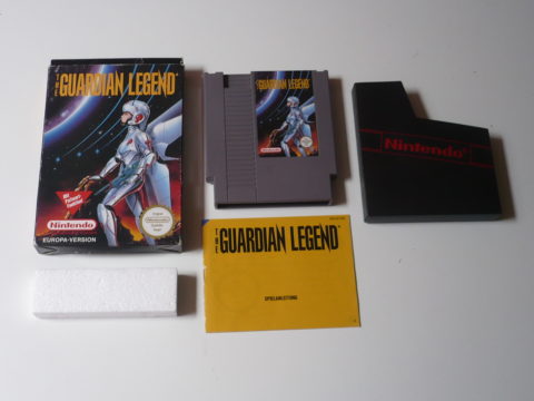 Photo du jeu The Guardian Legend sur Nintendo Entertainment System (NES).