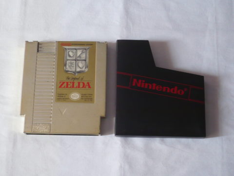 Photo du jeu The Legend Of Zelda sur Nintendo Entertainment System (NES).