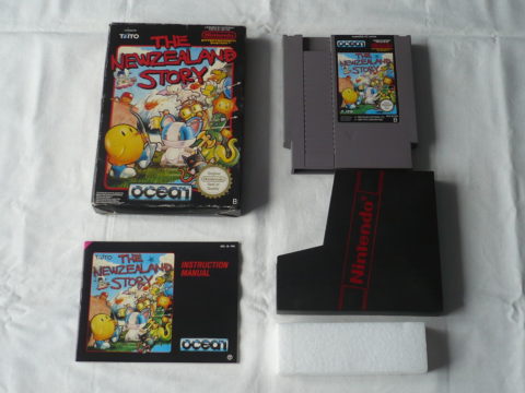 Photo du jeu The Newzealand Story sur Nintendo Entertainment System (NES).