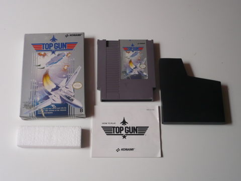 Photo du jeu Top Gun sur Nintendo Entertainment System (NES).