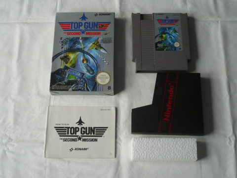 Photo du jeu Top Gun: The Second Mission sur Nintendo Entertainment System (NES).