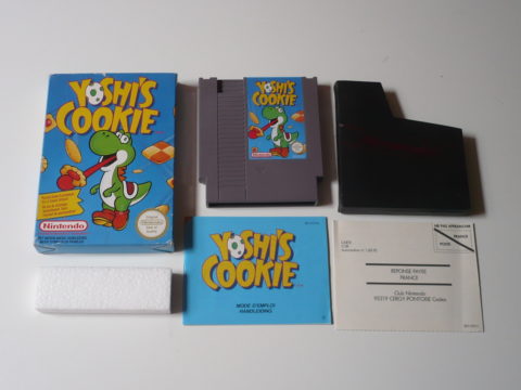 Photo du jeu Yoshi's Cookie sur Nintendo Entertainment System (NES).