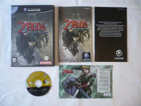 Photo de The Legend Of Zelda: Twilight Princess sur GameCube en version française.