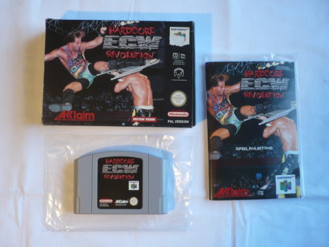 Photo du jeu ECW Hardcore Revolution sur Nintendo 64 (version allemande)