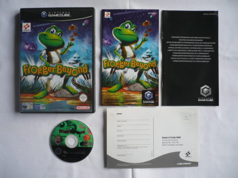 Photo du jeu Frogger Beyond sur GameCube PAL.