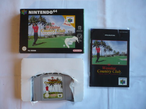 Photo du jeu Waialae Country Club: True Golf Classics sur Nintendo 64 (version allemande)