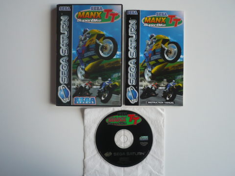 Photo du jeu ManX TT Superbike sur Saturn PAL.