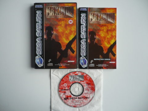 Photo du jeu Maximum Force sur Saturn PAL.