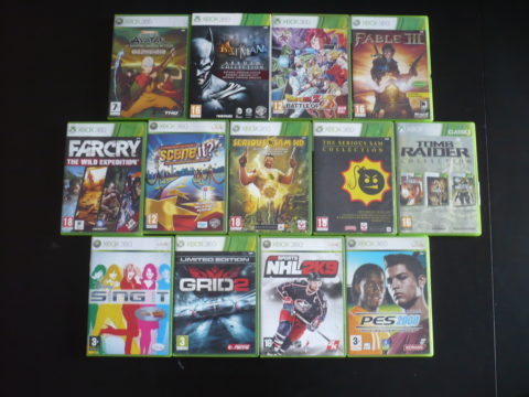 Lot de jeux Xbox 360 du mois de mars 2021