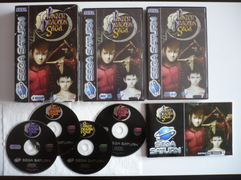 Panzer Dragoon Saga sur Saturn PAL.