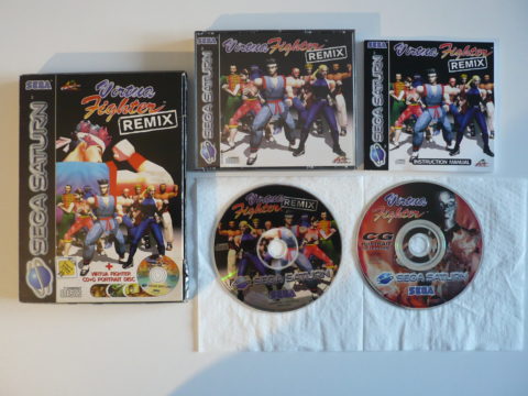 Virtua Fighter Remix sur Saturn PAL