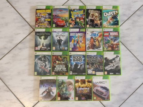 Premier lot de jeux Xbox 360 du mois de mai 2021