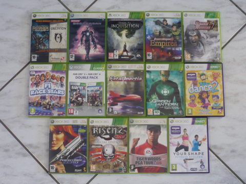 Quatorze jeux supplémentaires sur Xbox 360