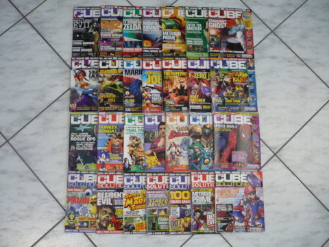 La série complète des magazines Total Cube