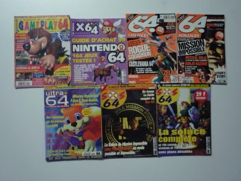 Magazines Nintendo 64 de novembre