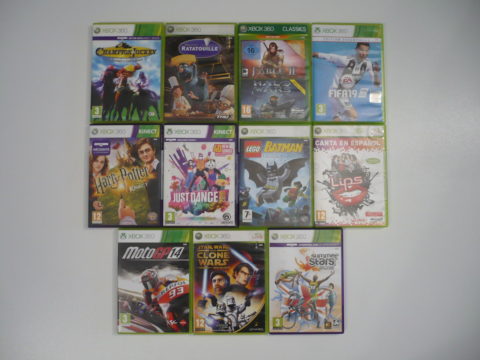 Série de 11 jeux Xbox 360
