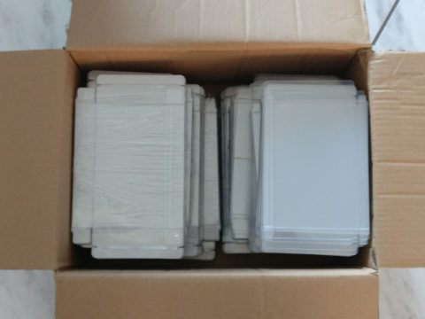Des protections en plastique pour mes jeux vidéo.