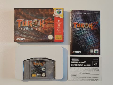 Turok 2: Seeds of Evil sur Nintendo 64 en version asiatique.