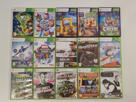 Le lot des 15 jeux Xbox 360 du mois de décembre 2022