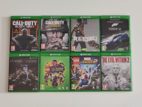 Lot de jeux Xbox One