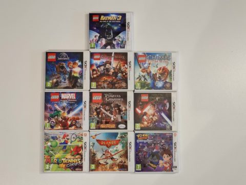 Lot de jeux Nintendo 3DS