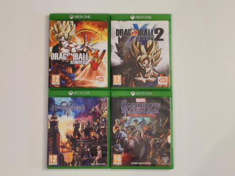 Quatre jeux Xbox One
