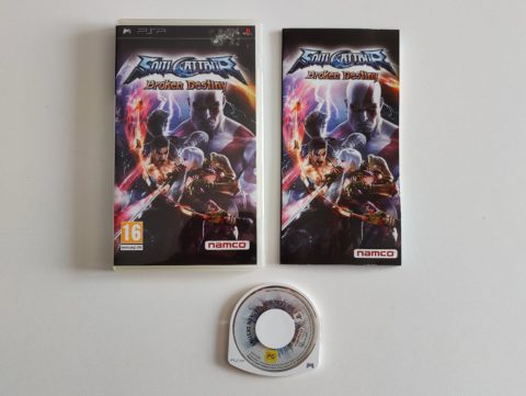Soul Calibur: Broken Destiny sur PSP