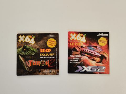 Deux suppléments CD offerts avec les numéros 11 et 13 du magazine X64